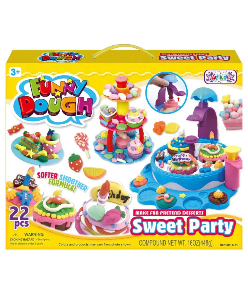 Funny Dough Sweet Party 22 PCS