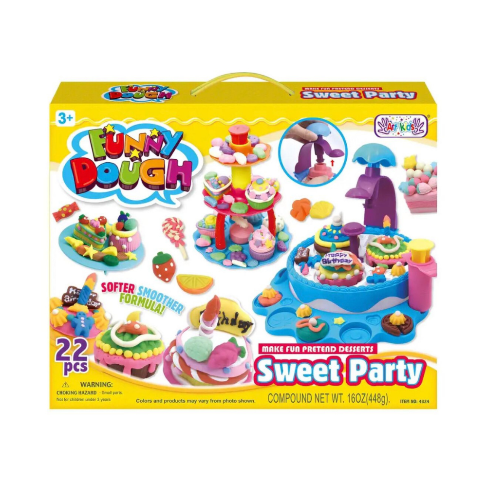Funny Dough Sweet Party 22 PCS