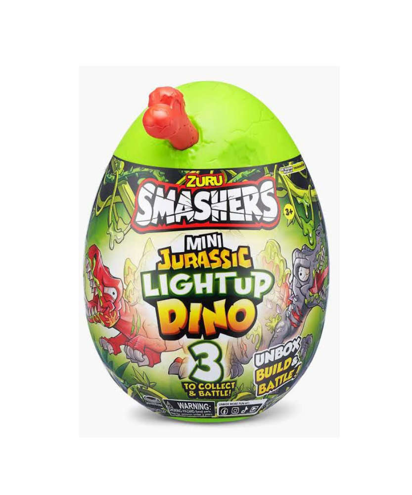 ZURU SMASHERS NANO JURASSIC LIGHTUP DINO