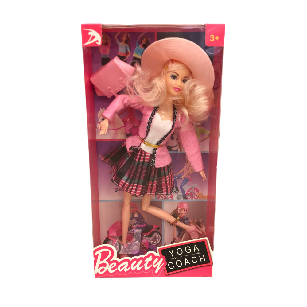 Beauty Yoga Coach Doll
