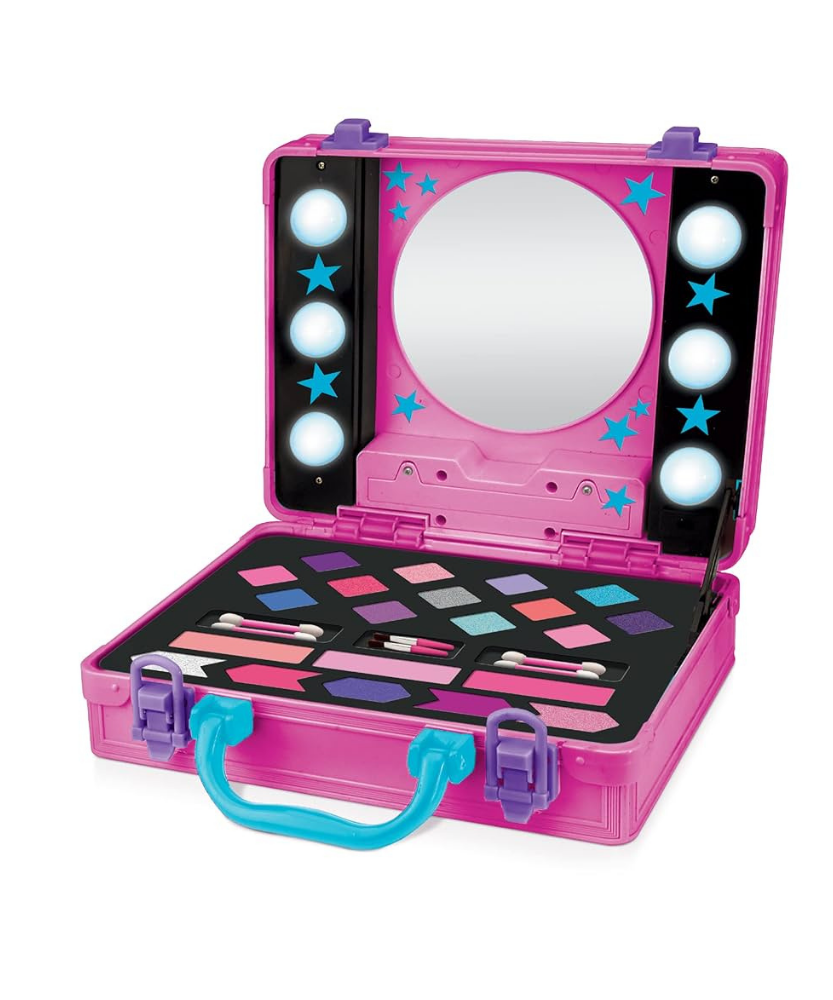 Shimmer’n Sparkle Light-Up Beauty Case On The Glow Glamour