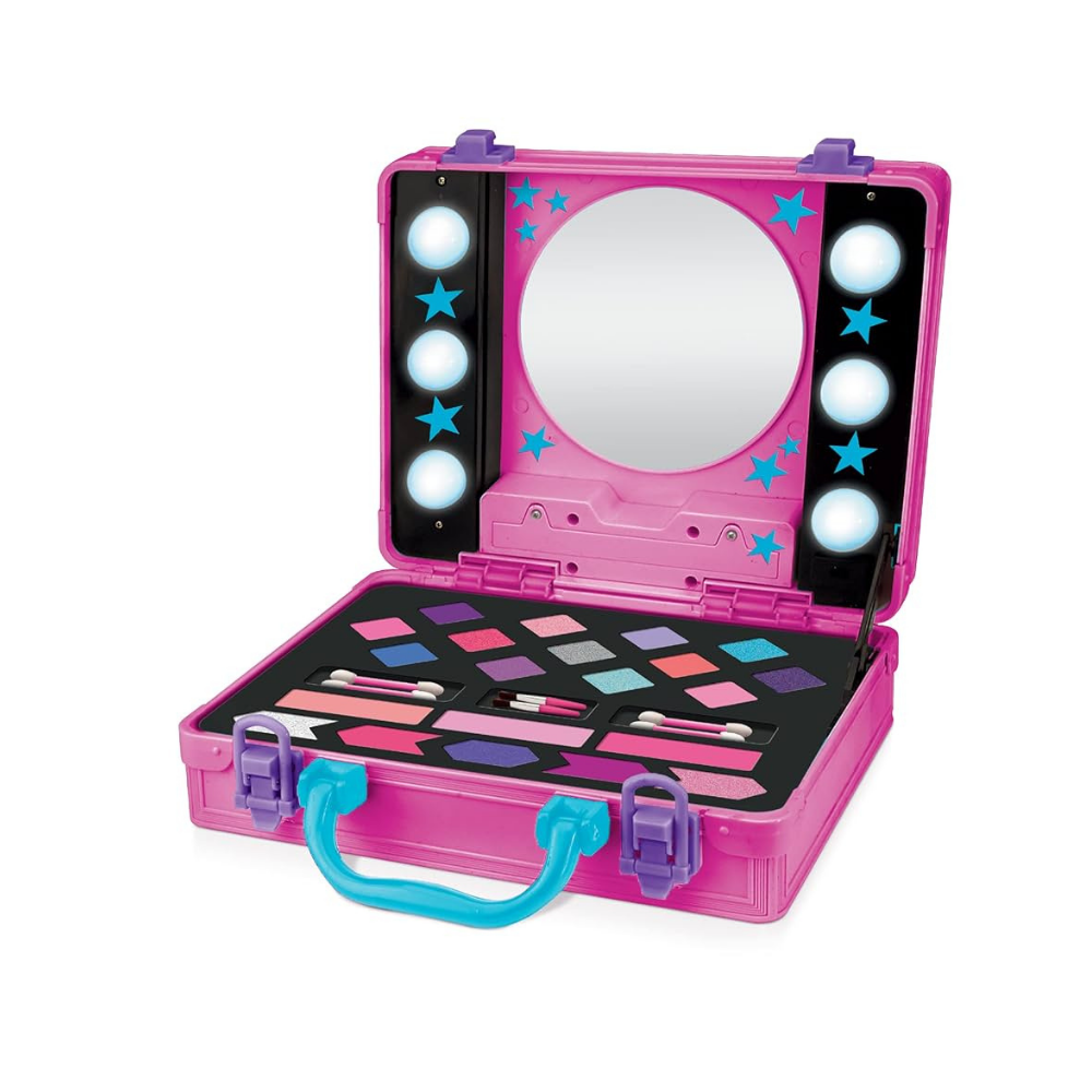 Shimmer’n Sparkle Light-Up Beauty Case On The Glow Glamour