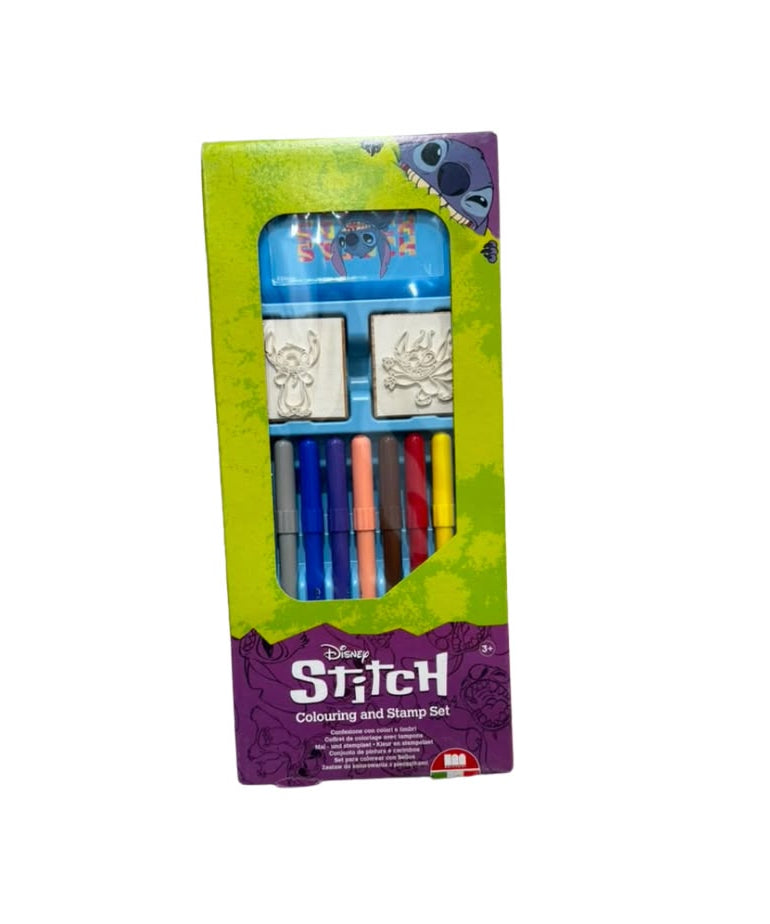 Stitch colouring and Stamp Set
