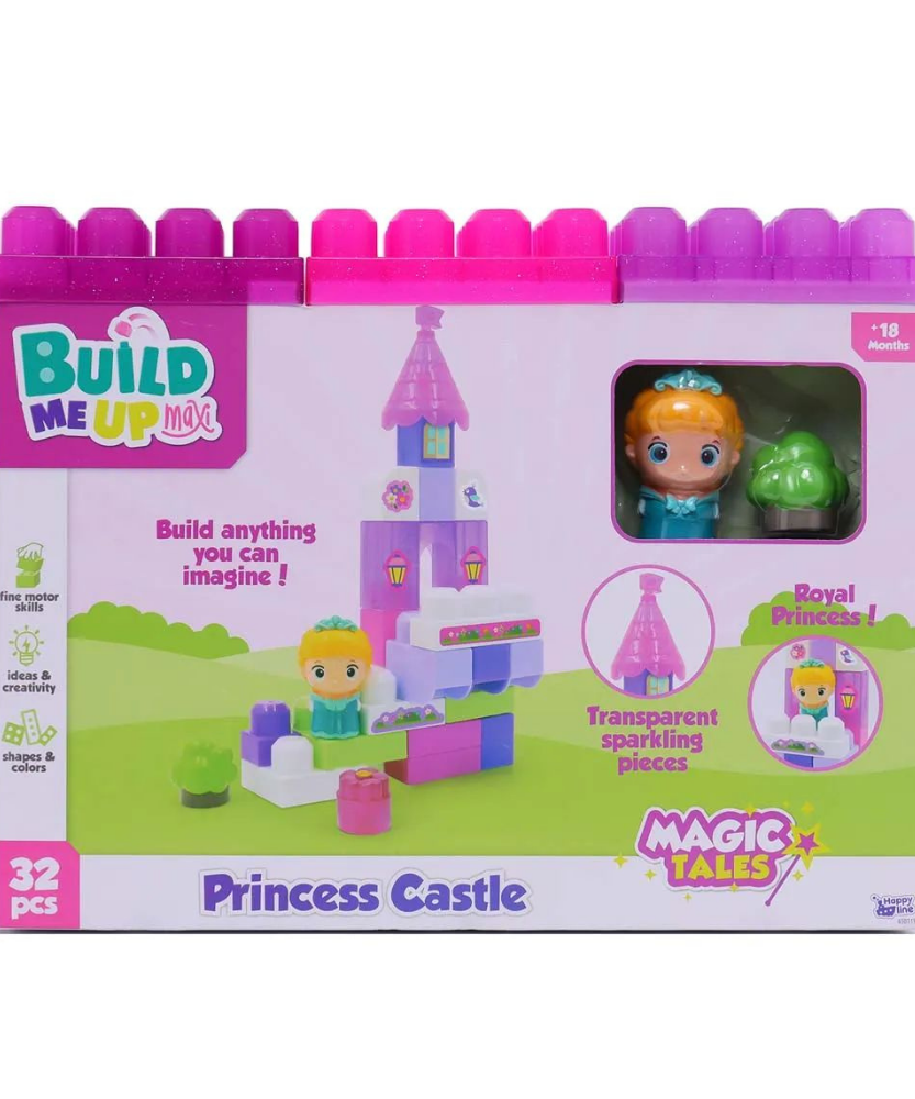 Build Me Up Maxi Princess Castle 32 PCS