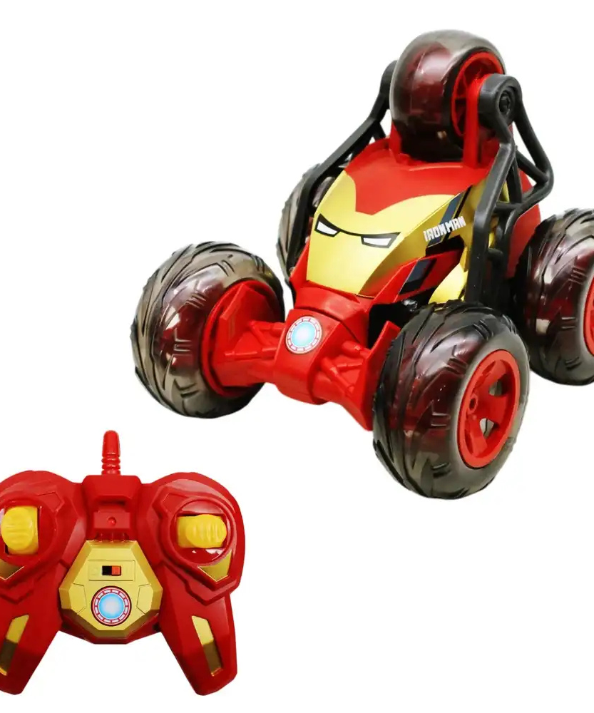 Marvel Avengers  Five Wheel Stunt Iron Man Car