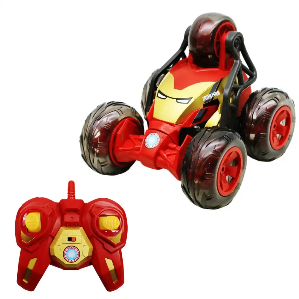 Marvel Avengers  Five Wheel Stunt Iron Man Car