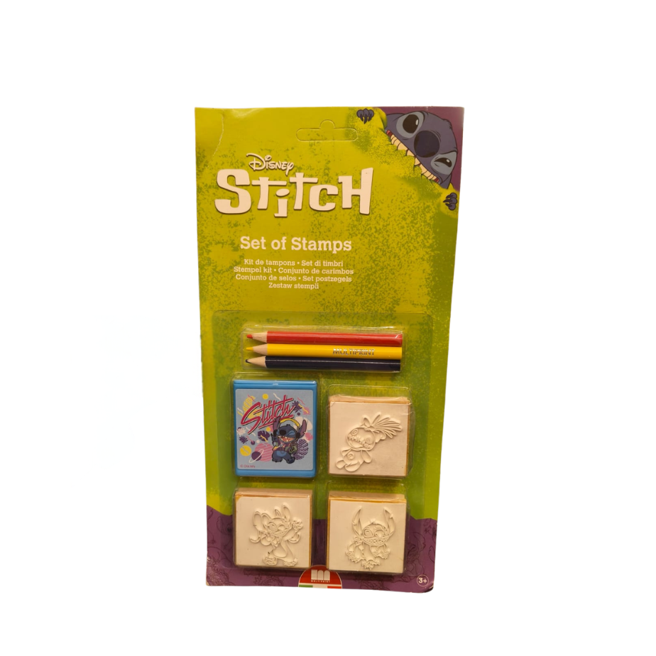 Disney stitch -set of stamps