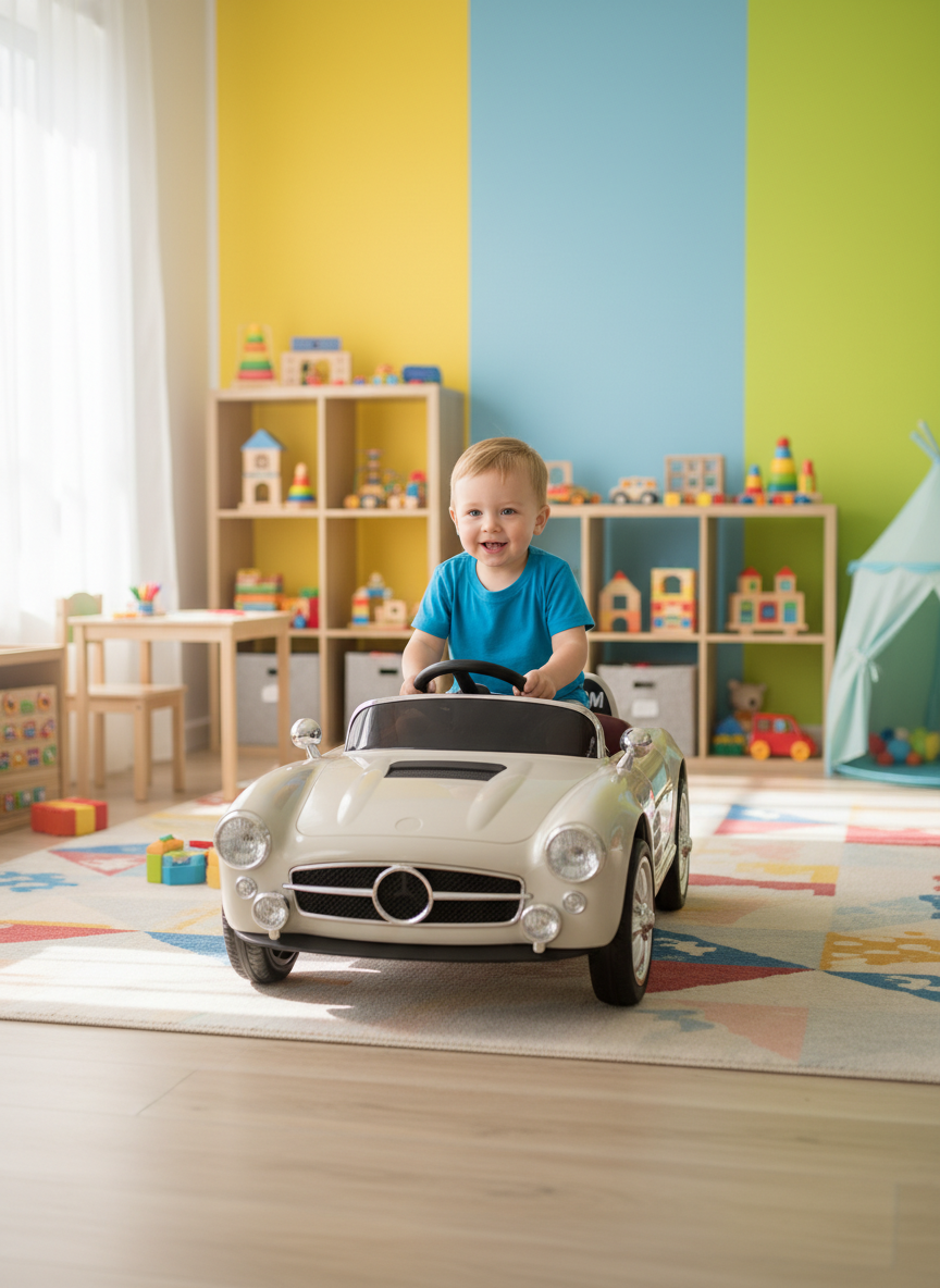 ABM Classic Kids' Electric Ride-On Car