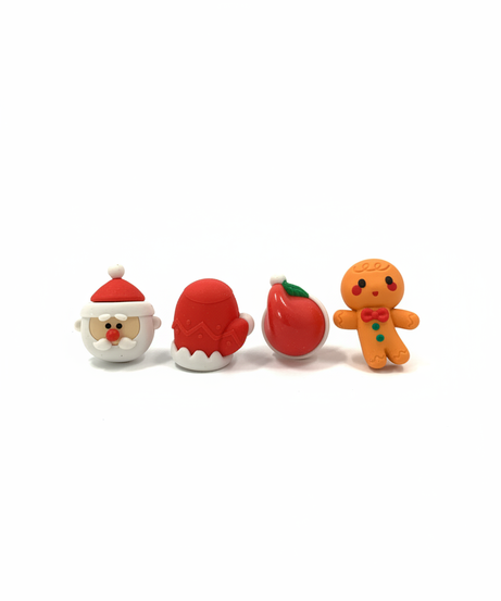 ANSHENG Merry Christmas Eraser Set AS112