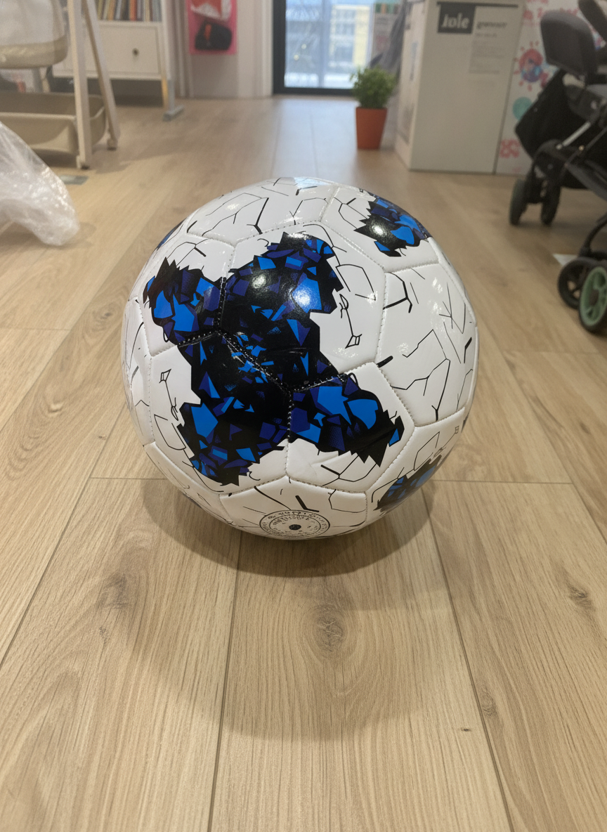 Abstract Geometric Pattern Football