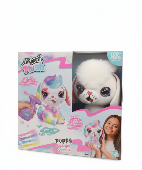 Airbrush Plush Puppy