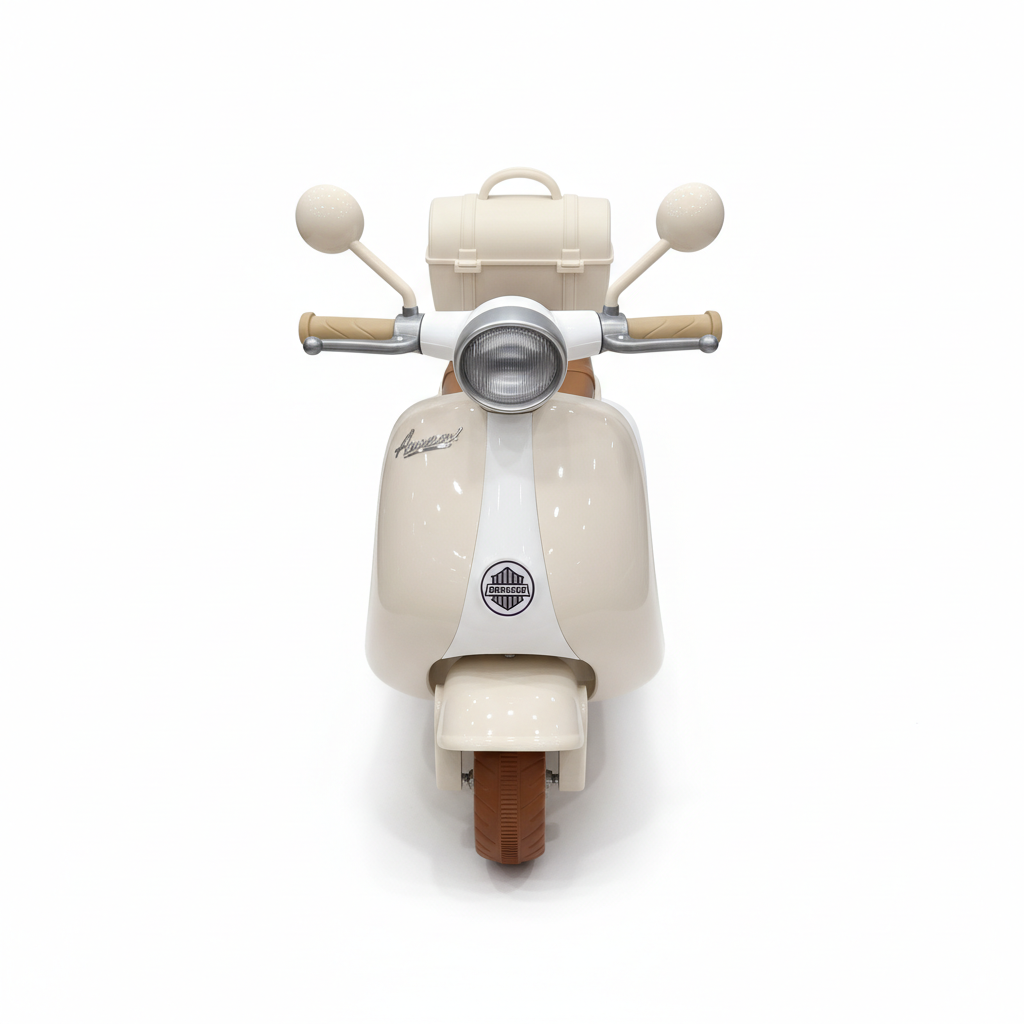 Amore Kids' Vintage Ride-On Scooter