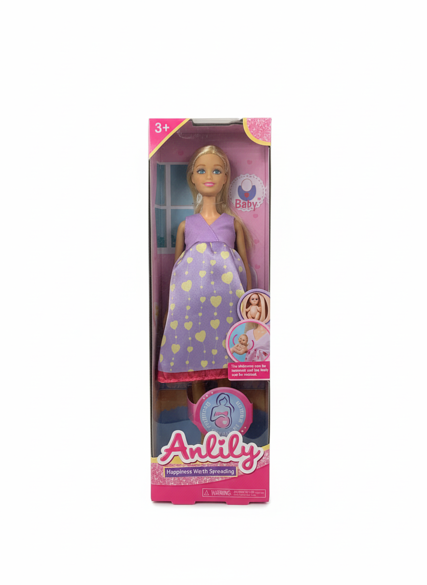 Anlily Beautiful Pregnant Woman Doll