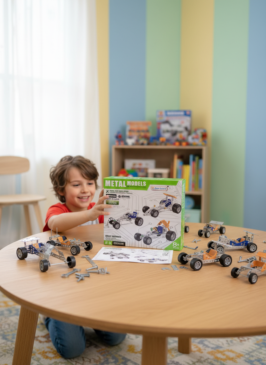 Aole Gainian Metal Models Construction Set