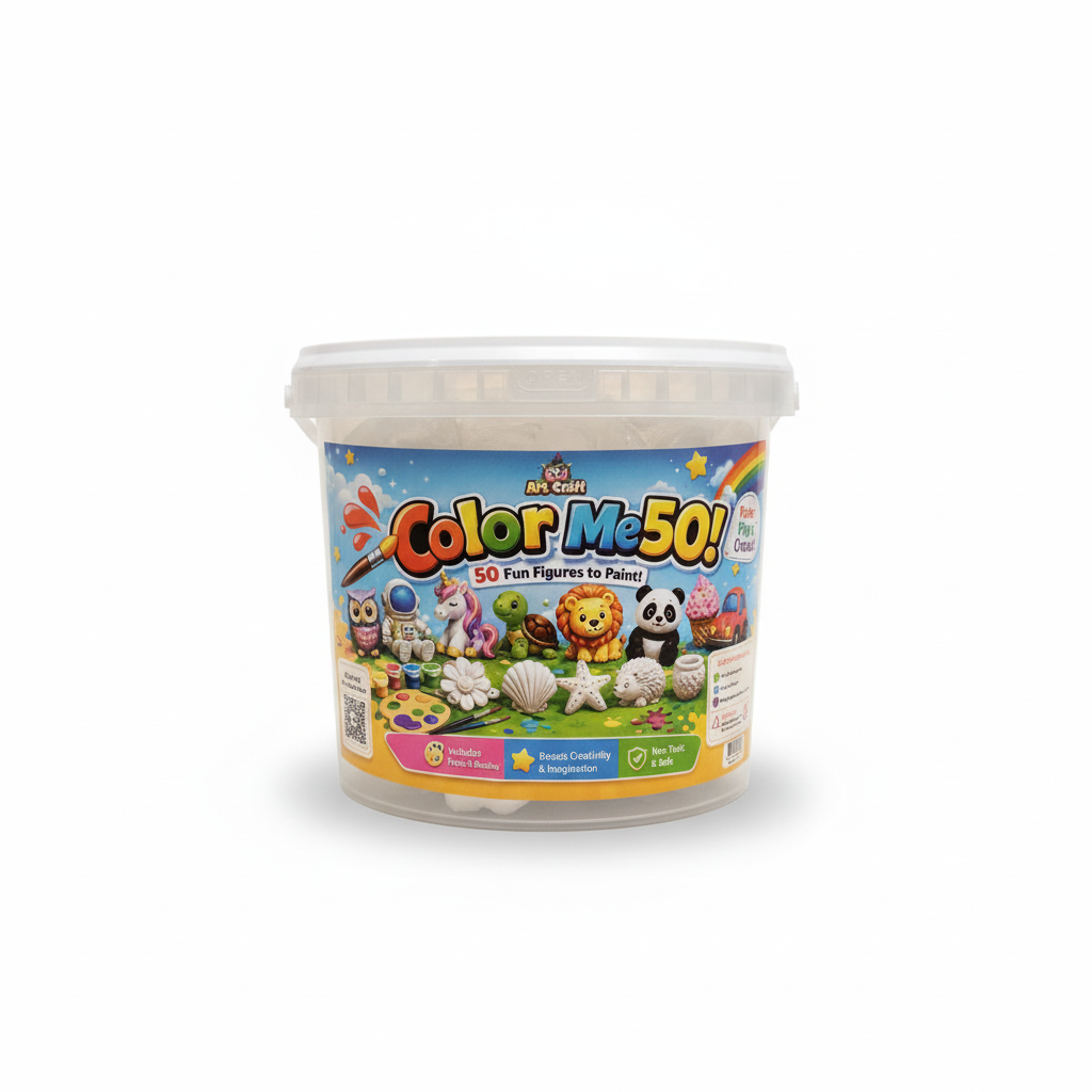 Art x Craft Color Me 50! 50 Fun Figures to Paint!