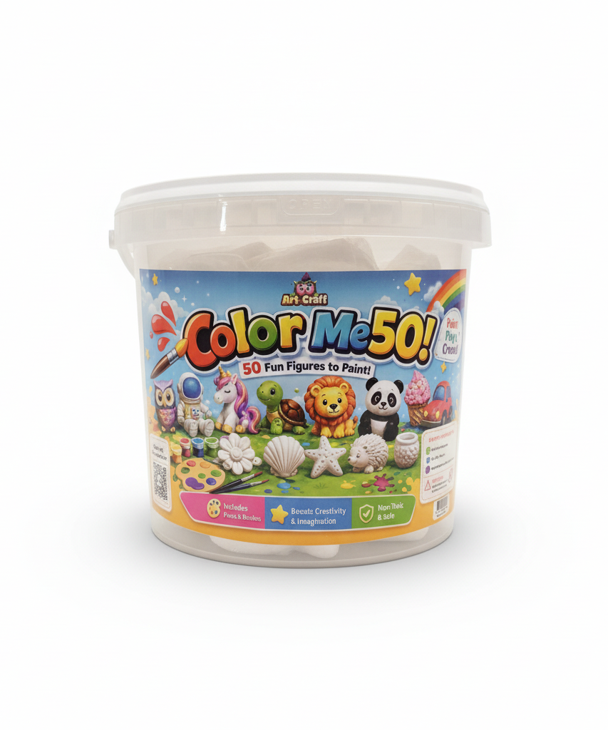 Art x Craft Color Me 50! 50 Fun Figures to Paint!