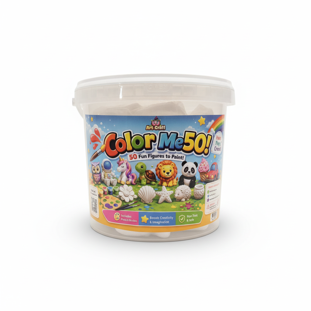 Art x Craft Color Me 50! 50 Fun Figures to Paint!