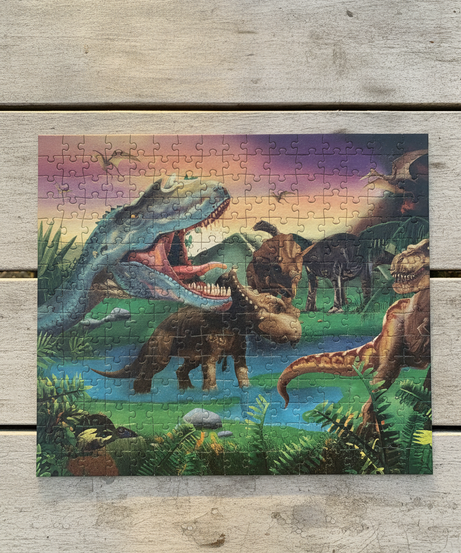 Arthink Dino Puzzle World - 54 Piece Big Puzzle