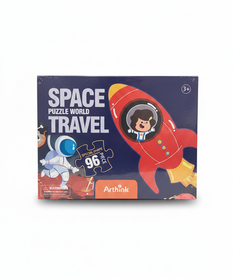 Arthink Space Puzzle World Travel 96 Piece Puzzle