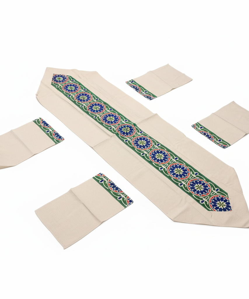 Artisan Geometric Dining Linen Set