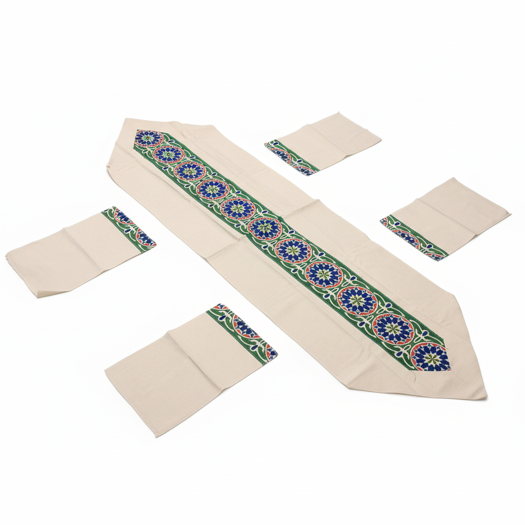 Artisan Geometric Dining Linen Set