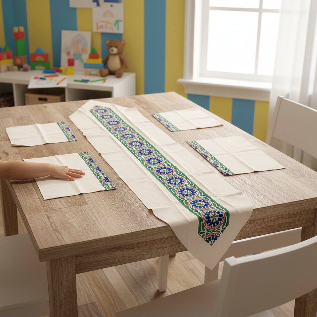 Artisan Geometric Dining Linen Set
