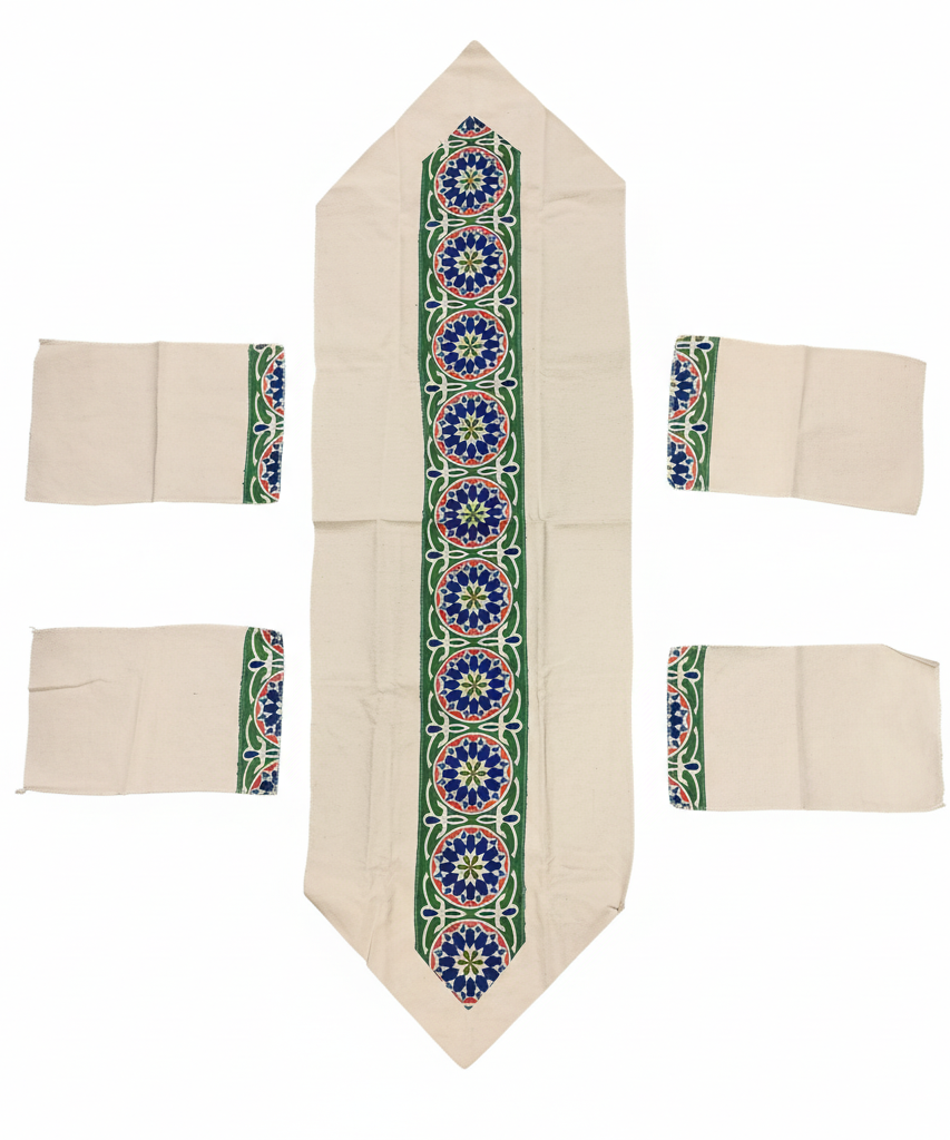 Artisan Geometric Dining Linen Set