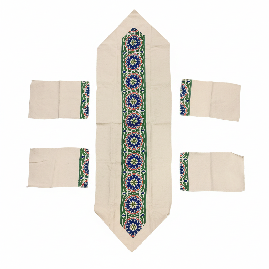 Artisan Geometric Dining Linen Set