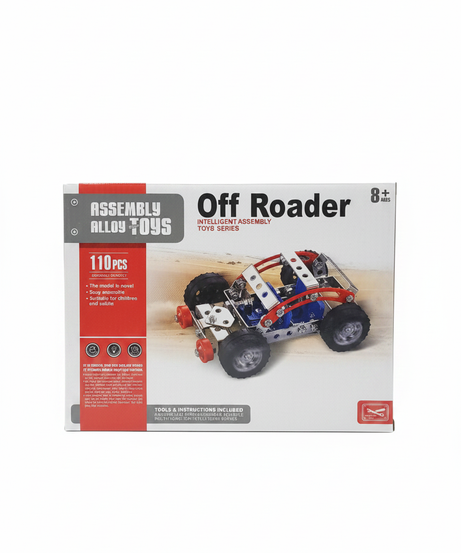 Assembly Alloy Toys Off Roader Intelligent Assembly Toys Series