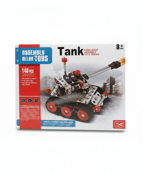 Assembly Alloy Toys Tank