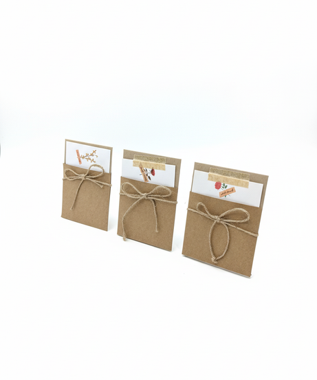 Assorted Rustic Botanical Seed Packet Favors