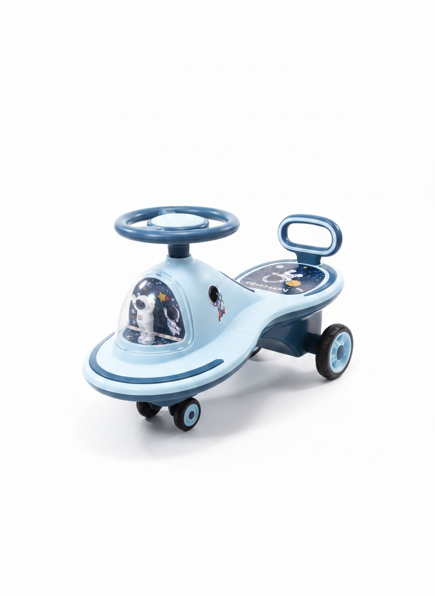 Astronaut Space Explorer Wiggle Ride-On Car