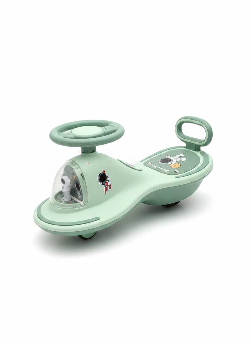 Astronaut Adventure Ride-On Swing Car