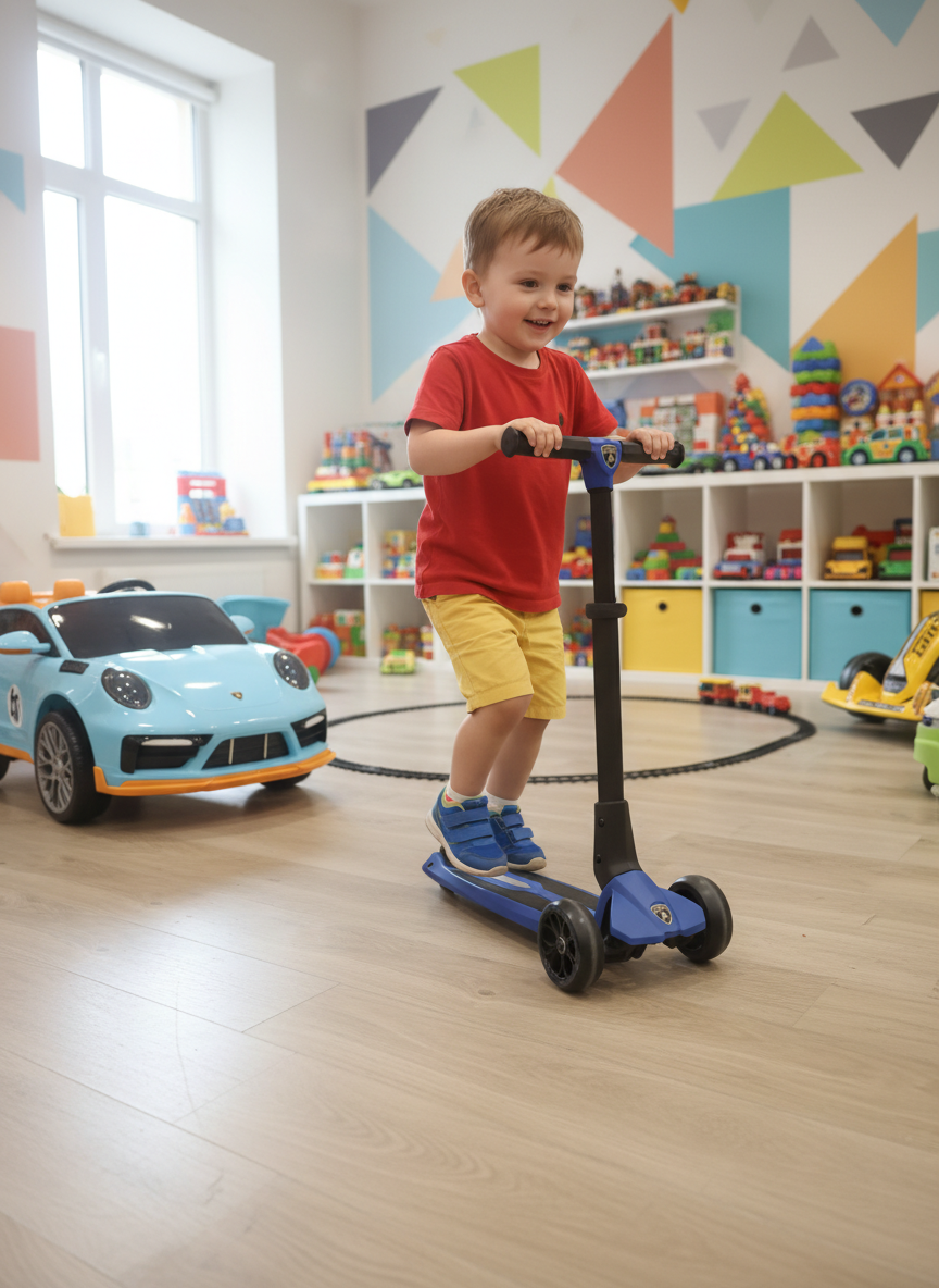Automobili Lamborghini 3-Wheel Kids Scooter