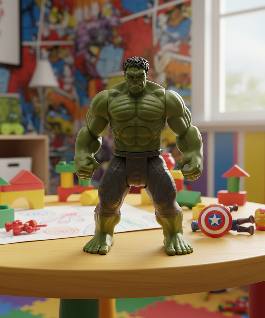 Avengers Super Power Hero Hulk Action Figure