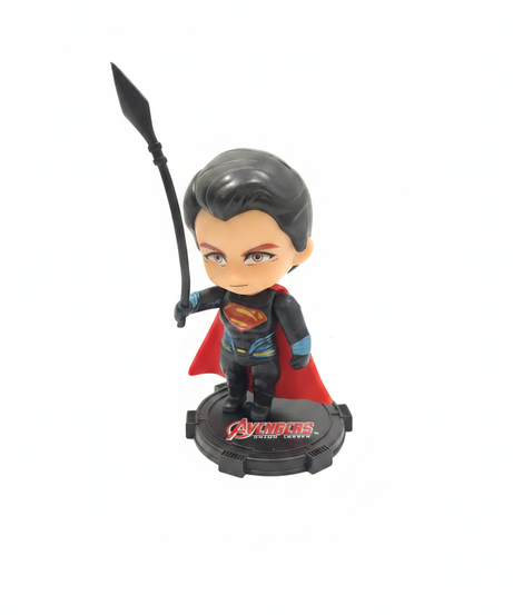 Avengers Union Legend Chibi Superman-Style Collectible Figure with Spear