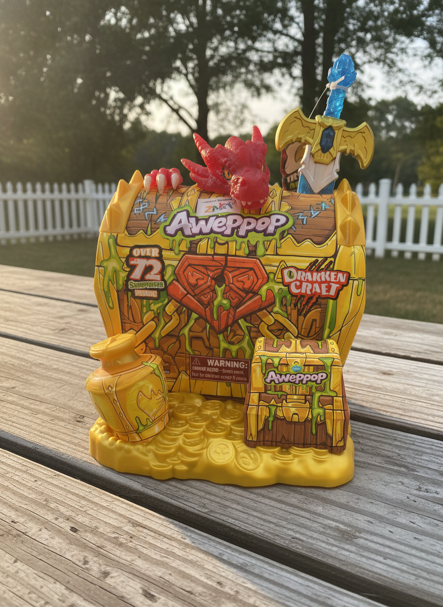 AwePpop Drakken Craft Treasure Chest