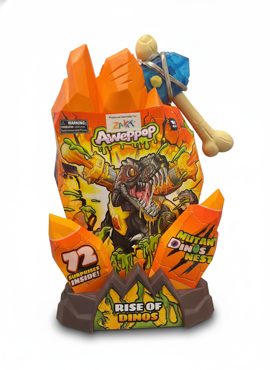 AwepPop Mutant Dinos Nest: Rise of Dinos with 72 Surprises Inside!