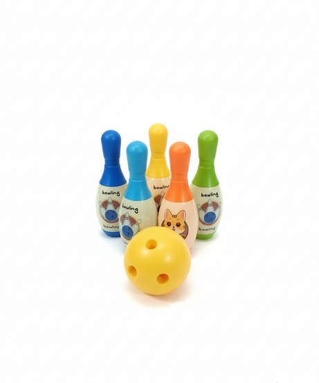 B.CAT YINGDONGLE Boss Meow Bowling Set