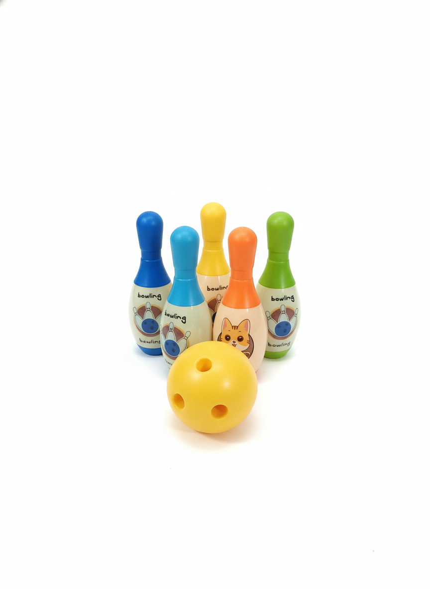 B.CAT YINGDONGLE Boss Meow Bowling Set