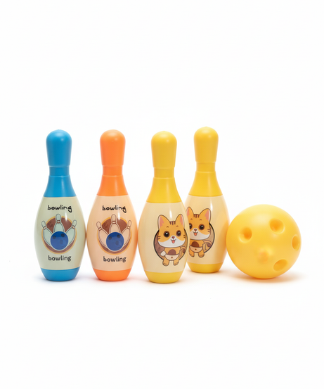 B.CAT YINGDONGLE Boss Meow Bowling Set