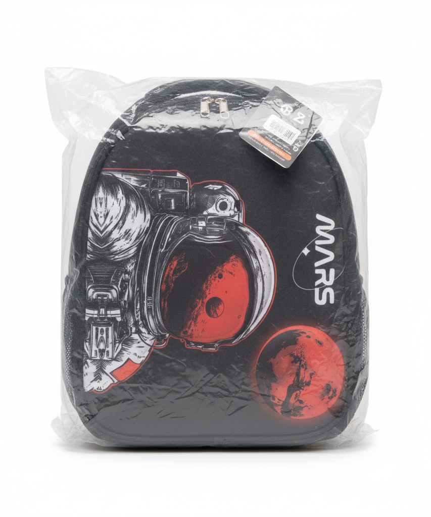 B.Z. MARS Space Theme Backpack (Size 16)