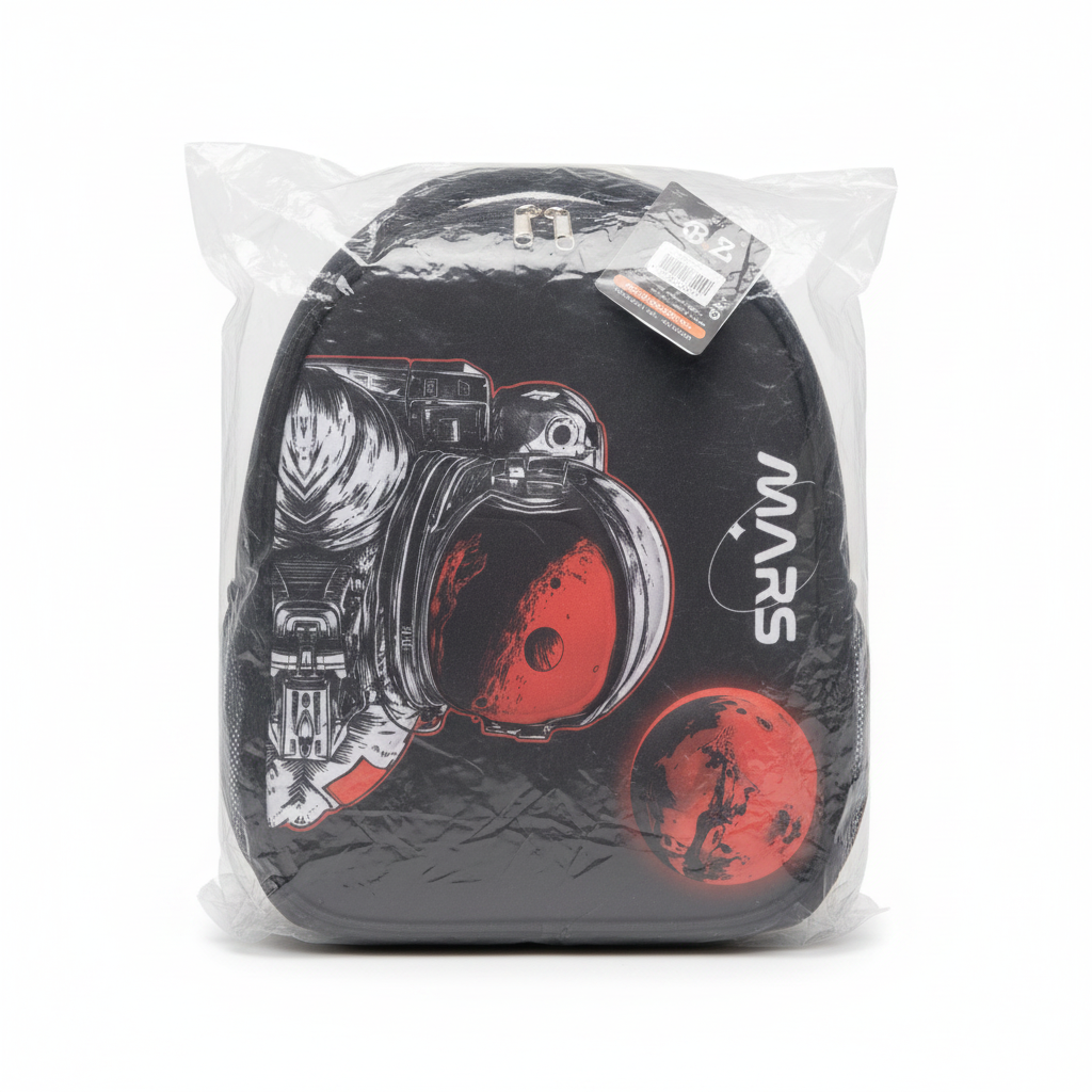 B.Z. MARS Space Theme Backpack (Size 16)