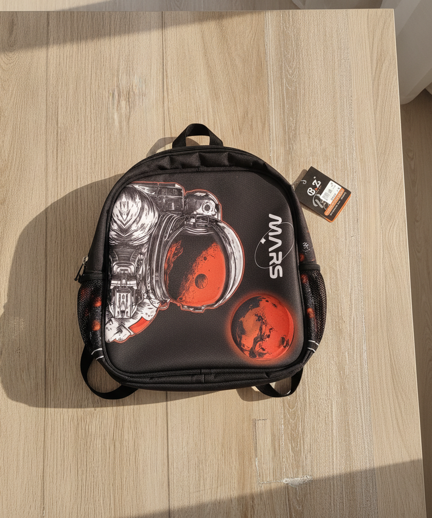 B.Z. MARS Space Theme Backpack (Size 16)
