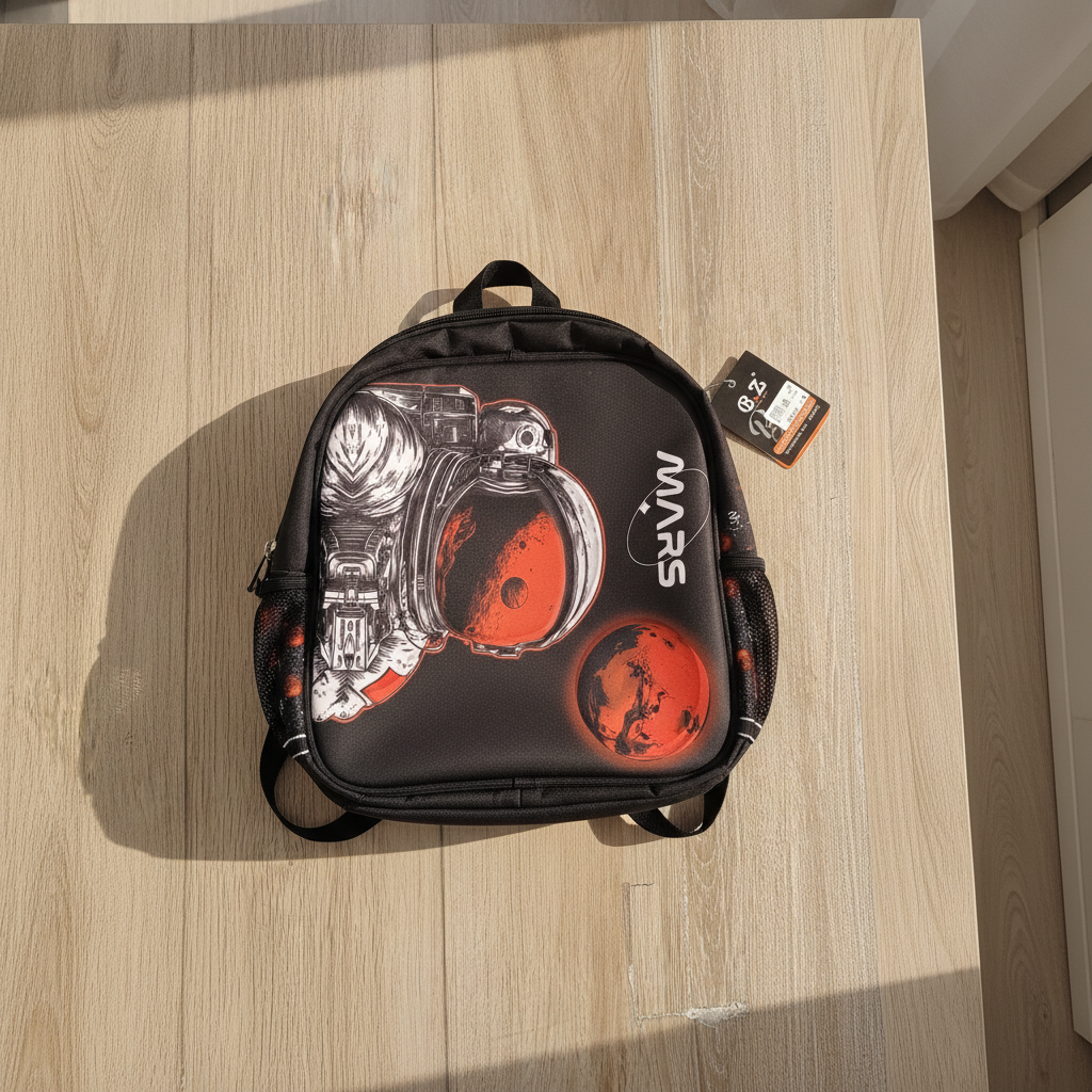 B.Z. MARS Space Theme Backpack (Size 16)