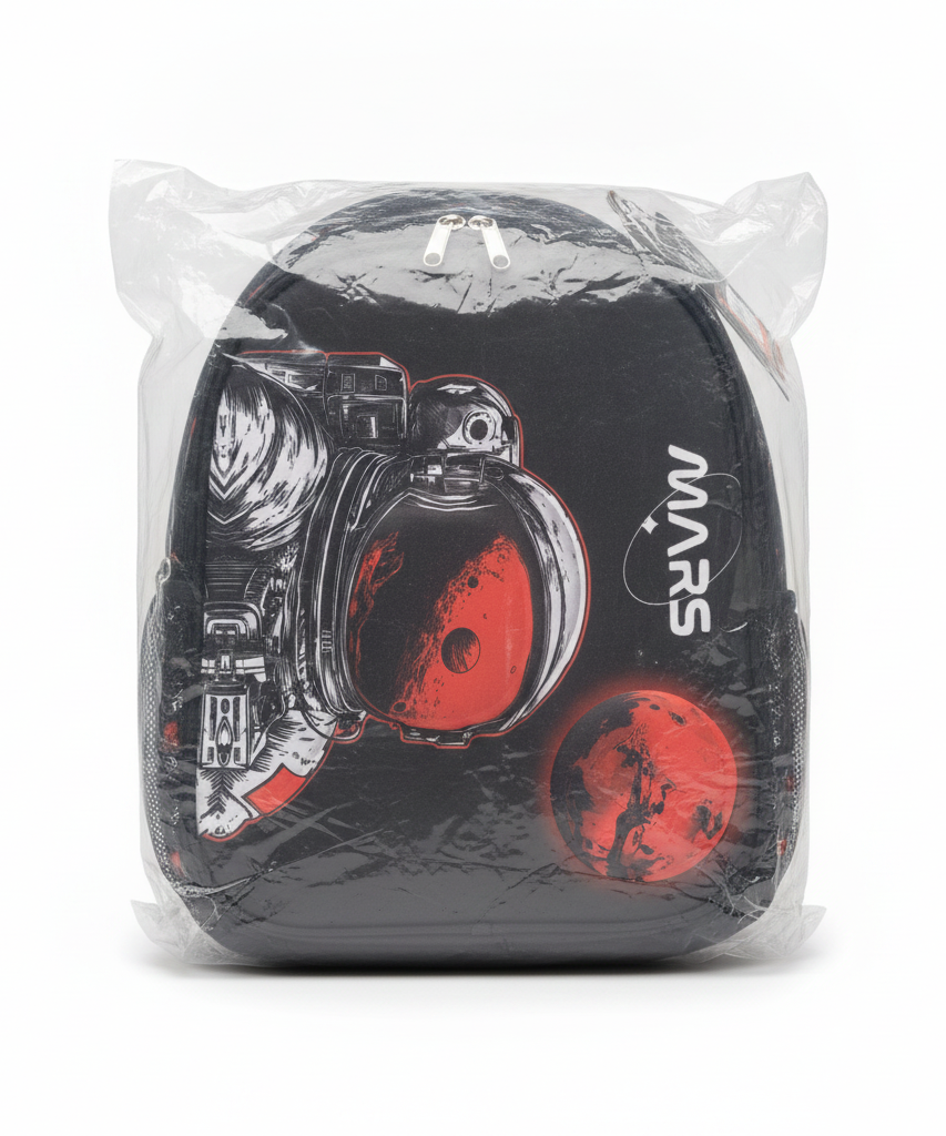 B.Z. MARS Space Theme Backpack (Size 16)