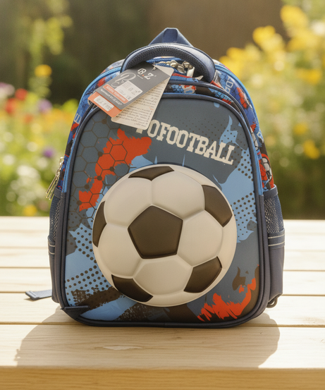 B.Z Football 3D Backpack (Size 16)
