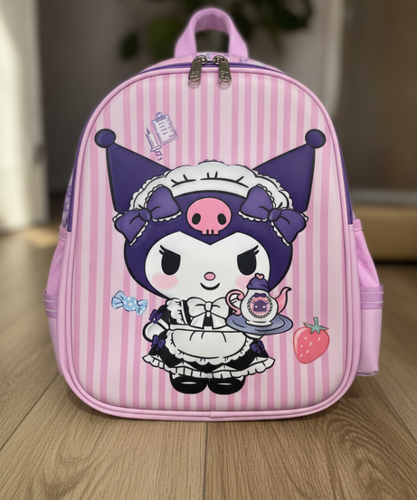 B.Z Kuromi Maid Outfit Mini Backpack