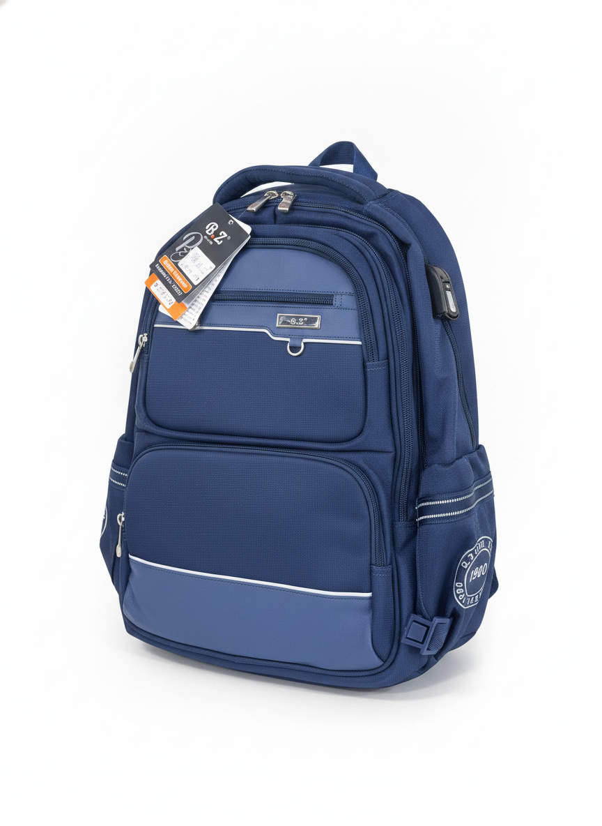 B.Z T3252 Since 1989 Multi-Compartment Backpack