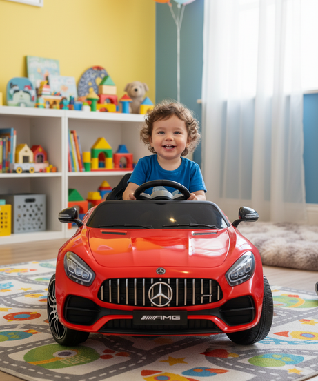 Licensed Mercedes-AMG GT Kids Ride-On Car